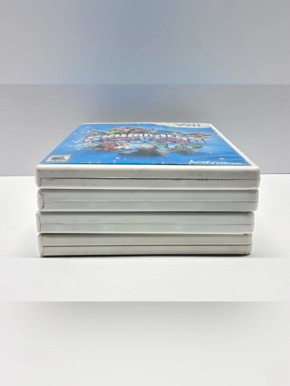 Nintendo Wii Skylanders 4 Game Lot Giants Swap Force Trap Team Superchargers